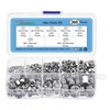 Hex Nuts Assortment Kit (M2-0.4 M2.5-0.45 M3-0.5 M4-0.7 M5-0.8 M6-1) 360Pcs gallery