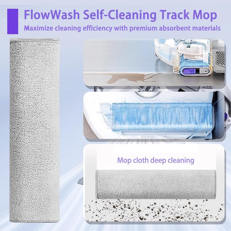 Replacement Accessories Kit Compatible with Narwal Flow Robot Vacuum Cleaner gallery