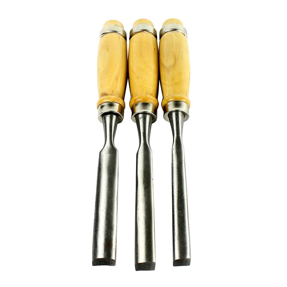 12 Piece Wood Carving Hand Chisel Tool Set Professional Woodworking Gouges Steel gallery