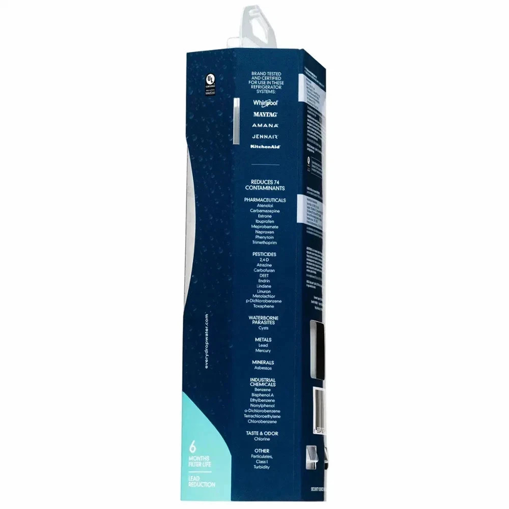 1 Pack EveryDrop by Whirlpool Refrigerator Water Filter A EDRARXD1 Genuine OEM gallery
