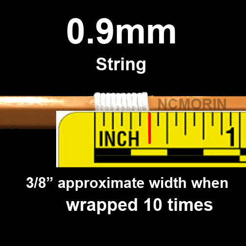 100 feet 0.9mm Tan Window Blind String, Cord, For Honeycomb - Cell Shade, Blinds gallery