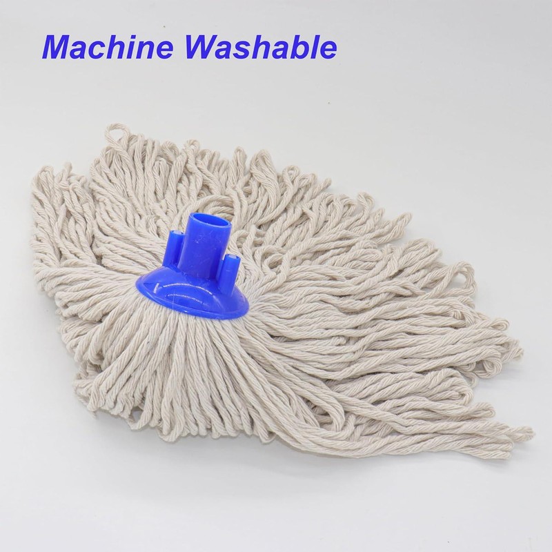 Cotton String Screw on Mop Replacement Head Compatible with All Standard US Pole gallery
