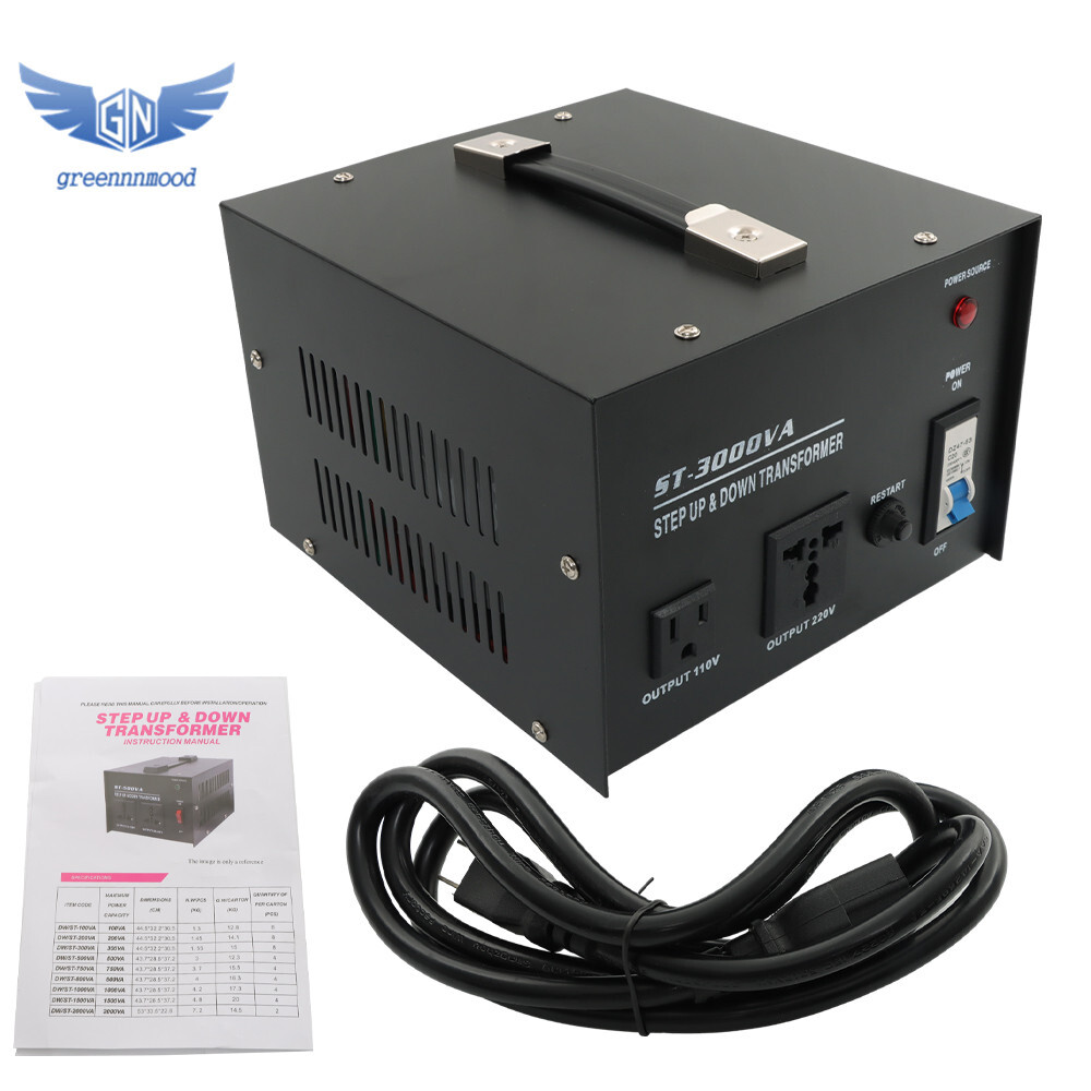 3000 Watt Voltage Converter Transformer Step Up/Down 110v to 220v/220v to 110v gallery