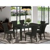 Dining Room Set Black, WEGA7-BLK-24 gallery
