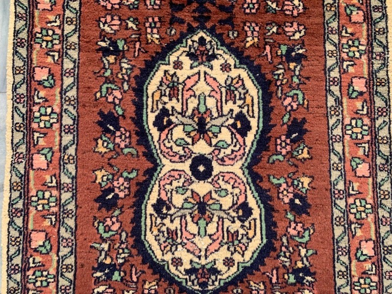 Vintage Afghan Runner,Kitchen Runner,Turkish Runner,Hand Knotted Runner,2x6 ft gallery