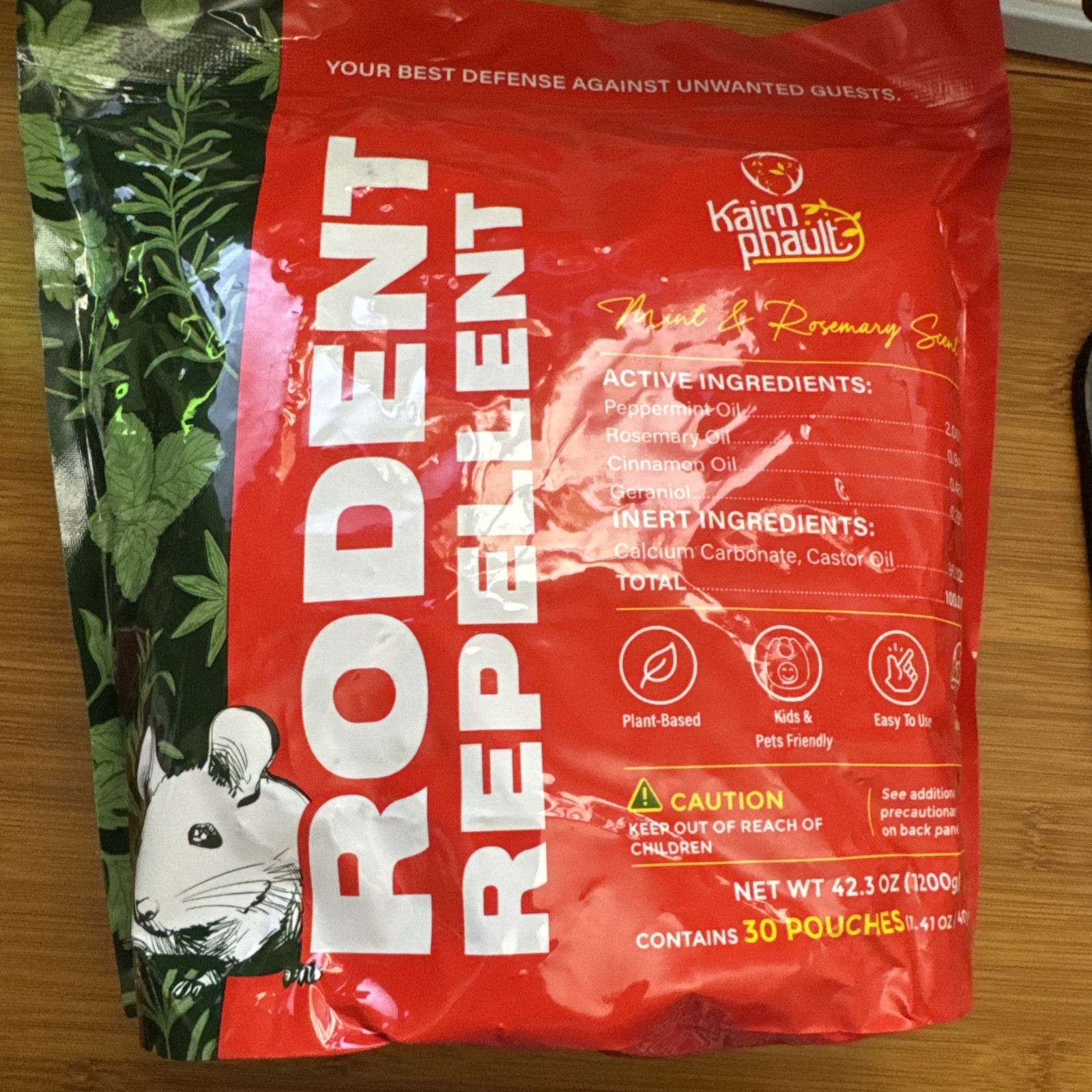 All Natural Peppermint Oil Mouse Repellent Pest control 30 pack Rodent Mice Rat gallery