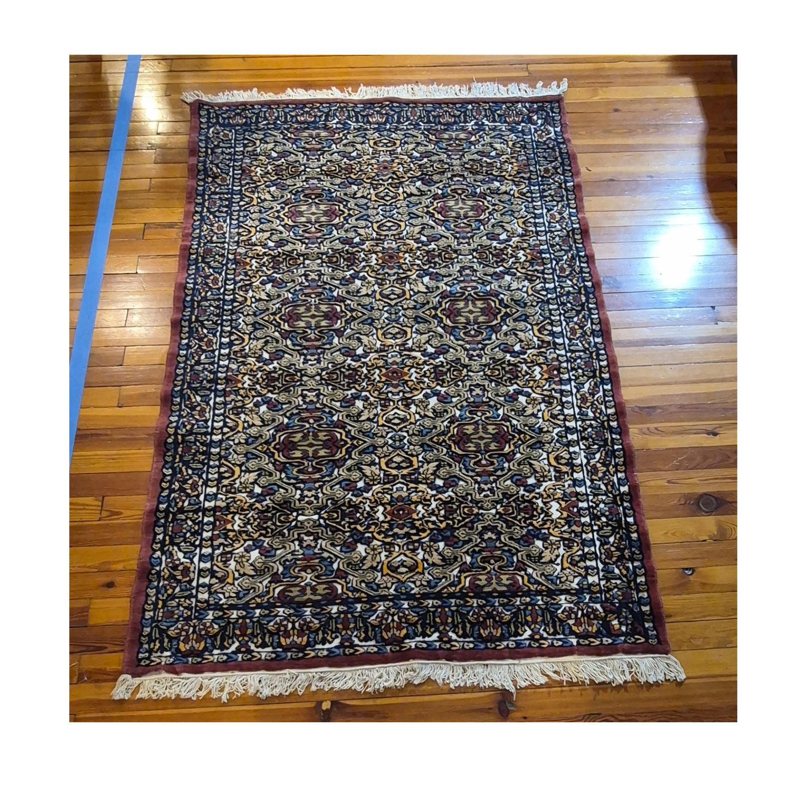 Mid 20th Century Rectangle Area Rug 48 x 74 in gallery