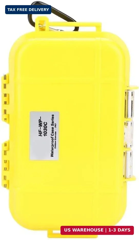HERCHR Dry Box Outdoor Waterproof Airtight Storage Case Hard Shell Wet Dry Box C gallery