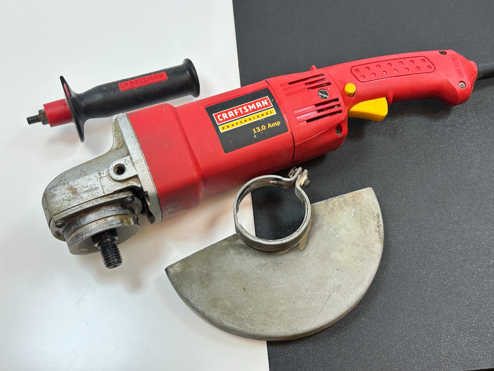 SEARS Craftsman PROFESSIONAL 7in Angle Grinder Sander 009-26438, 13 AMP Corded gallery