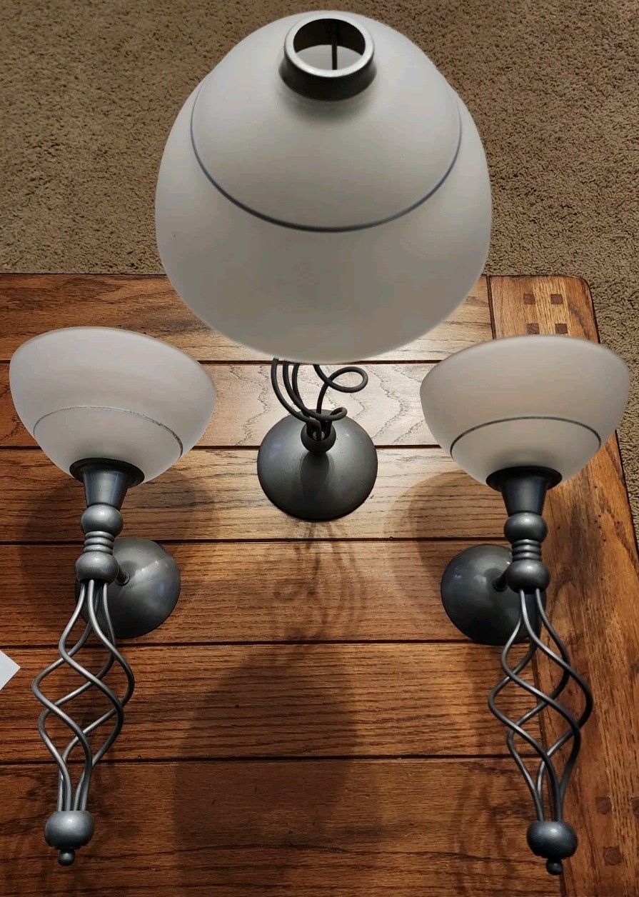 PARTYLITE Tealight Lamp Three Piece Set!!!!! gallery