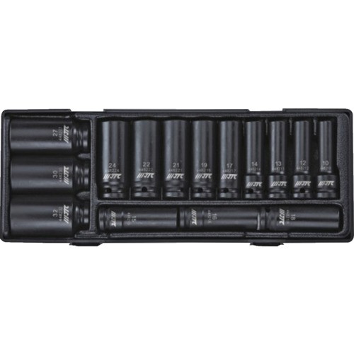 JTC JTCK4121 12 7MM 12-PIECE DEEP IMPACT SOCKET SET gallery