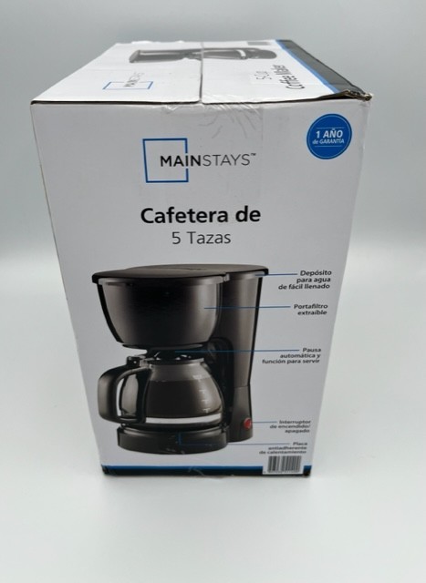 5 Cup Coffee Maker By Mainstays NIB gallery