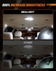 SEALIGHT 194 LED Bulbs 6000K White T10 168 2825 W5W 10 Pack gallery