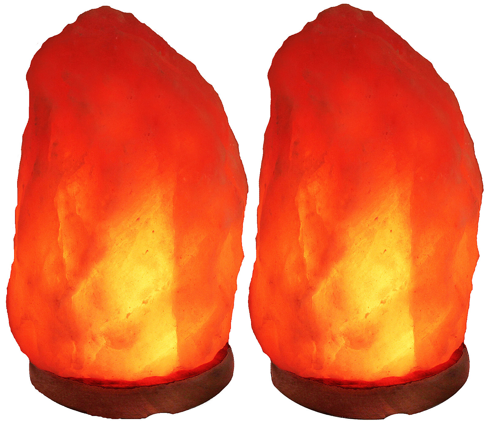IndusClassic Natural Himalayan Crystal Salt Lamp Air Purifier 14~17lbs Lot Of-2 gallery