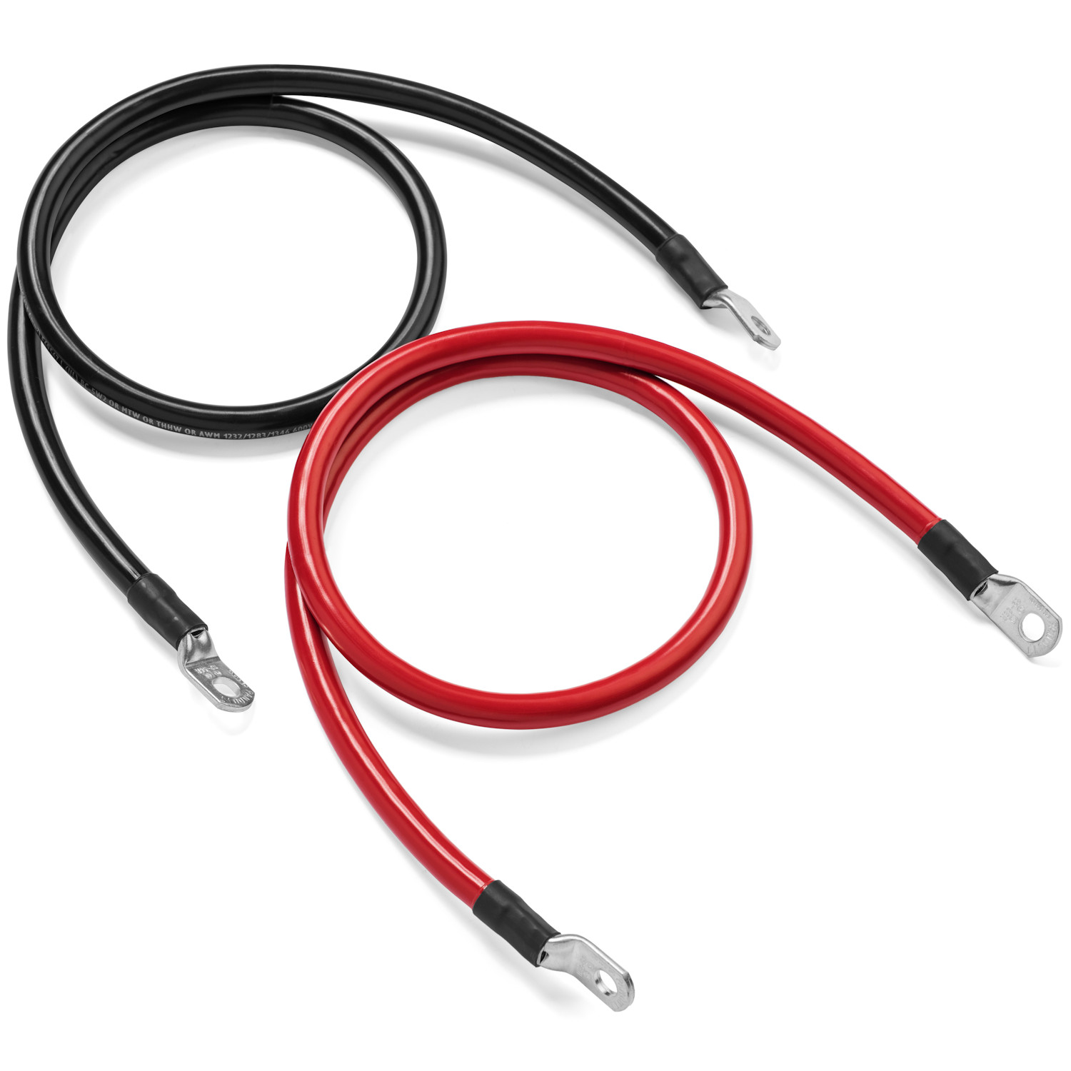 Spartan Power 4 AWG Battery Cables - Made in the USA! Terminated 5/16" or 3/8" gallery