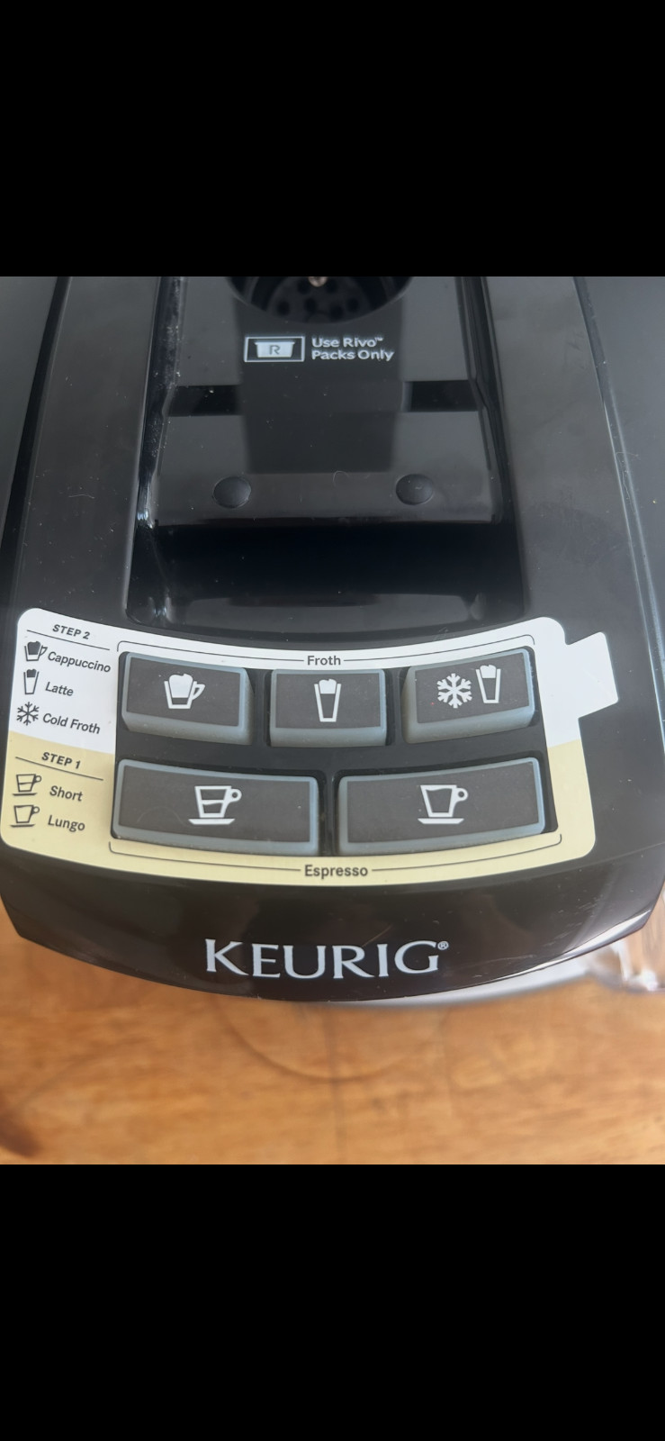 Keurig K Cafe Essentials Coffee Latte Cappuccino Maker Black gallery