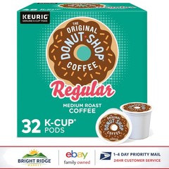 Single-Serve Coffee Pods, Medium Roast Flavor, 32 Count Box for Easy Brewing