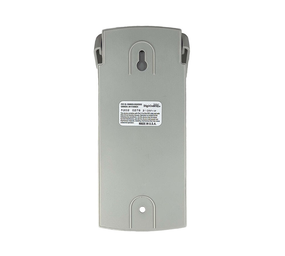 Digi-Code Wireless Keypad 5202 Compatible Multi-Code 298601 310Mhz Garage Opener gallery