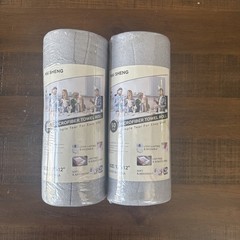 2 Pack Microfiber Towel Roll 50 Pack 12×12 inch Gray 100 Reusable Towels