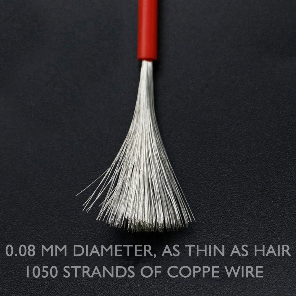 Black+Red 10 AWG Solar Panel Extension Cable Silicone Flexible Wire Connectors gallery