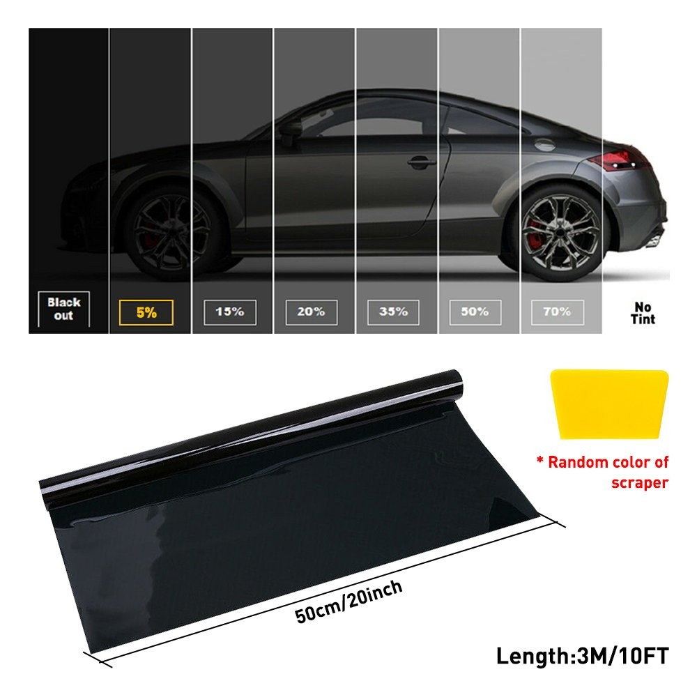 5% 20% 35% VLT Nano Ceramic Window Tint Film Roll for Home, Office, Car, Truck gallery