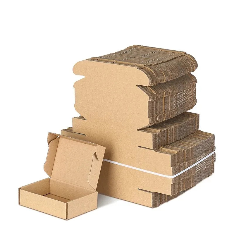 10/30 PCS Extra hard white/brown multi size brown carton packaging wedding party gallery
