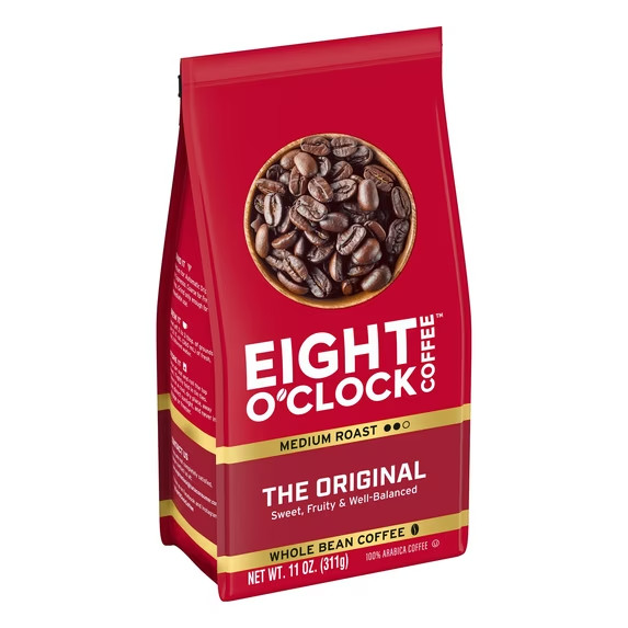 Eight O'Clock Coffee Original Whole Bean Medium Roast Arabica Coffee 11 oz gallery