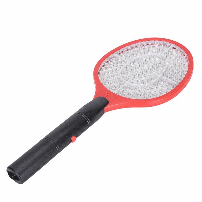 Handheld Bug Zapper Tennis Racket Battery Fly Swatter Mosquito Racket Killer gallery