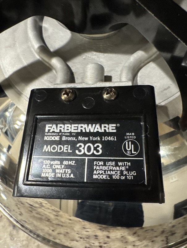 Vintage BIG Farberware Model 303 Electric Wok Stainless Steel 14 Inches WORKS gallery