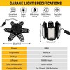 LED Work Light for DEWALT 20V Battery, 68W 6800LM Garage Flood and Ceiling Light gallery