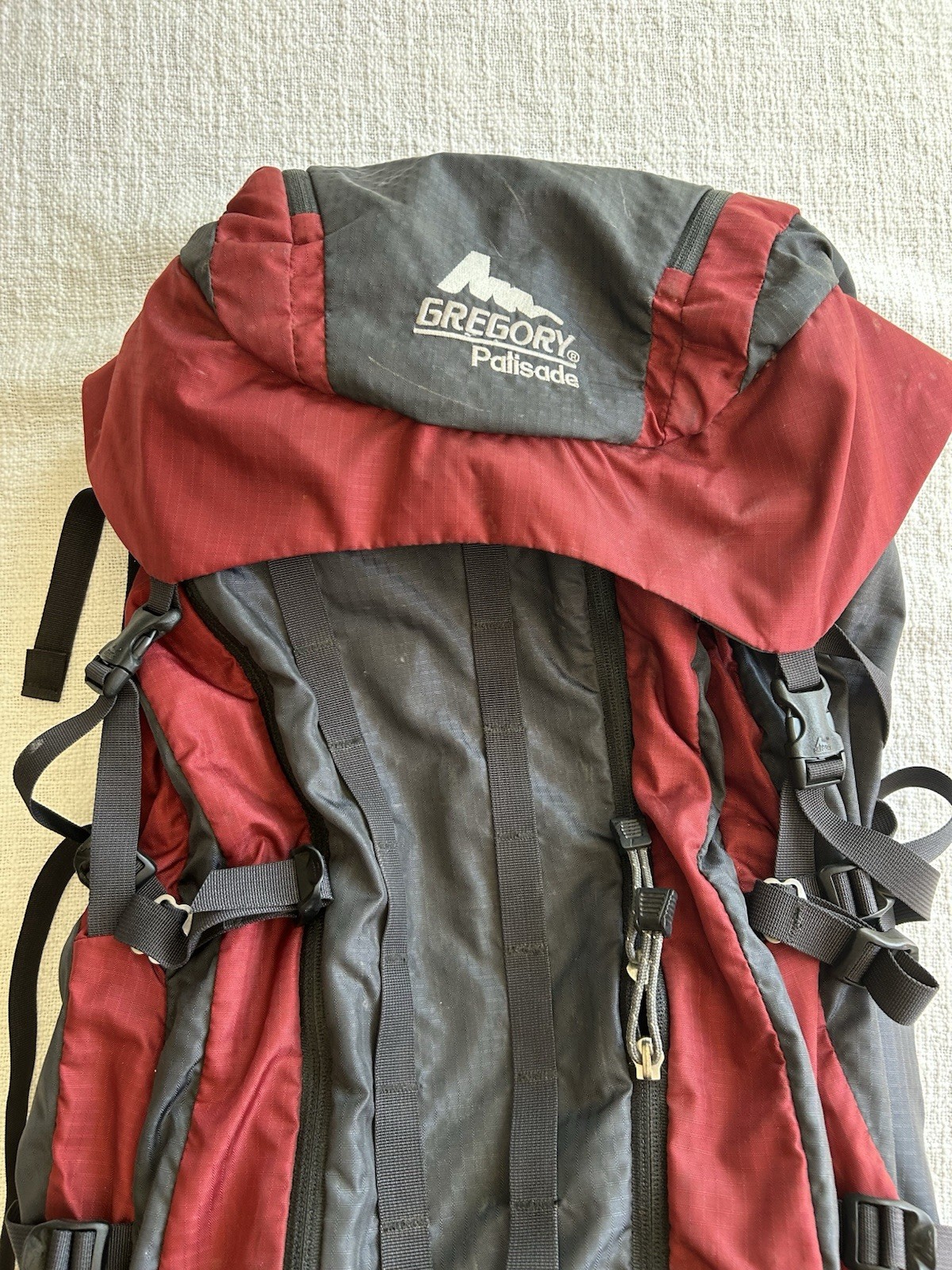 Gregory Palisade Internal Frame Red Black Backpack 80L Extra Large Camping Hike 4