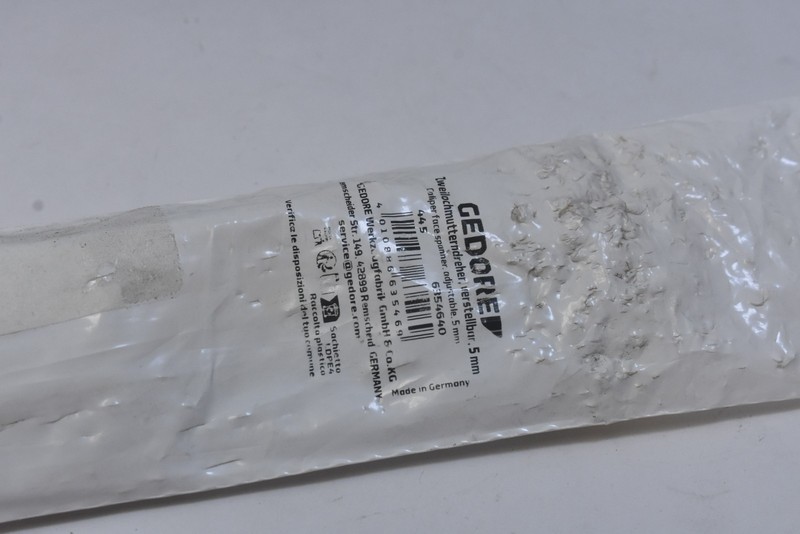 Gedore Caliper Face Spanner Adjustable 5mm 2-Hole Nut Driver Tool 6354640 44 5 gallery