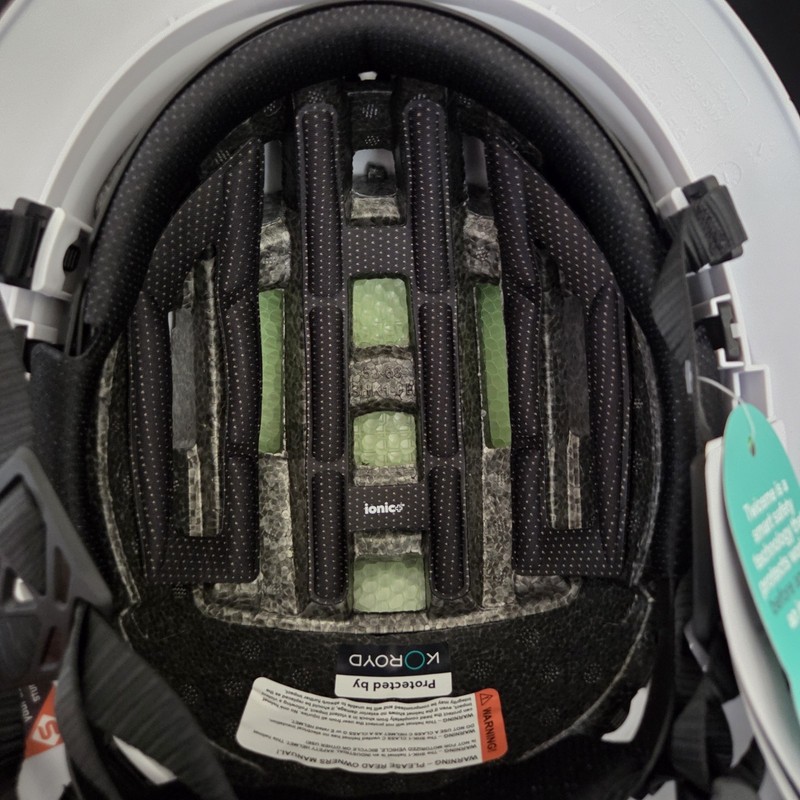 STUDSON SHK-1 Type II Class E Non-Vented Full Brim Safety Helmet White 53-63cm gallery