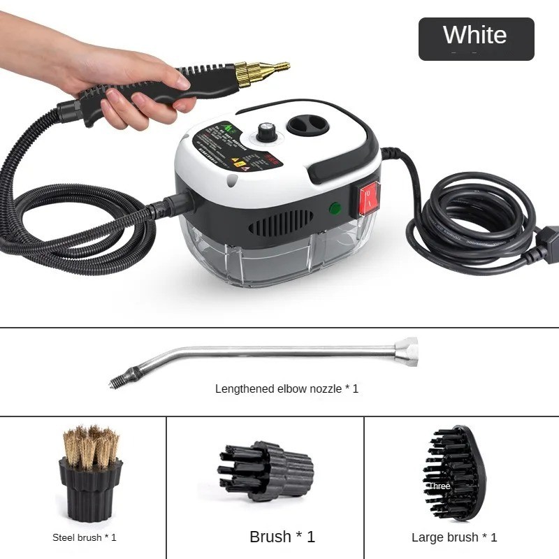 2500W High Pressure Steam Cleaner Handheld Home Car Kitchen Sterilizer gallery