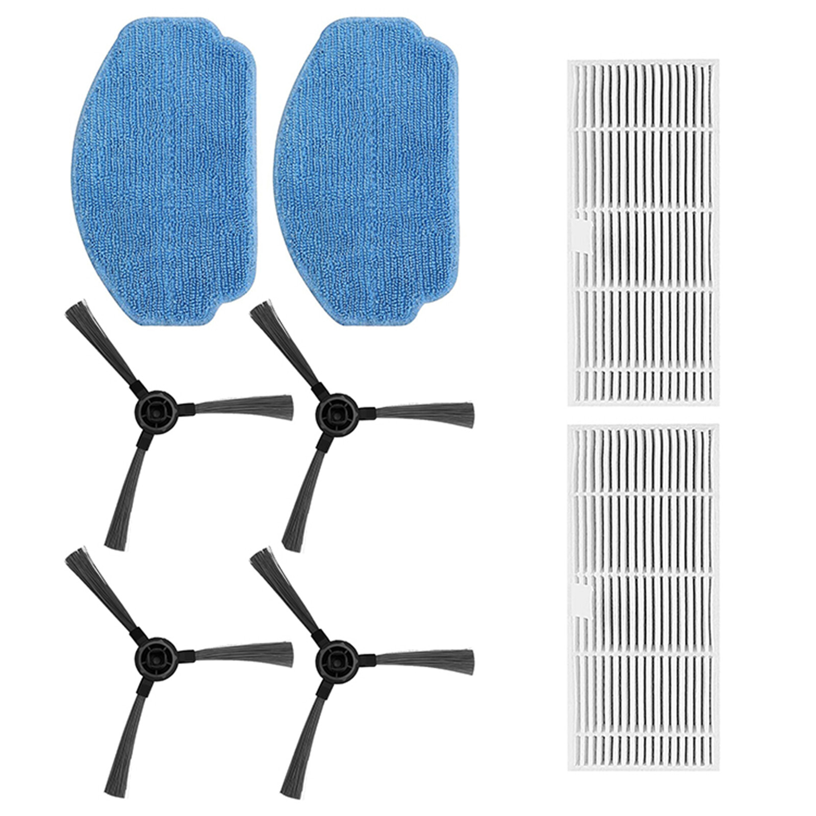Side Brush Filter Mop Set for BR150/BR151 Robot Vacuum Cleaner gallery