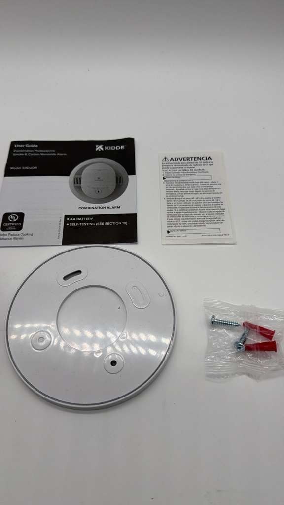 Kidde 30CUDR Smoke & Carbon Monoxide Detector AA Battery Powered Alarm 85 dB gallery