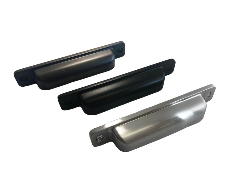 Bay Cup Pulls Handle Kitchen/Bathroom Cabinet Hardware Color Collection gallery