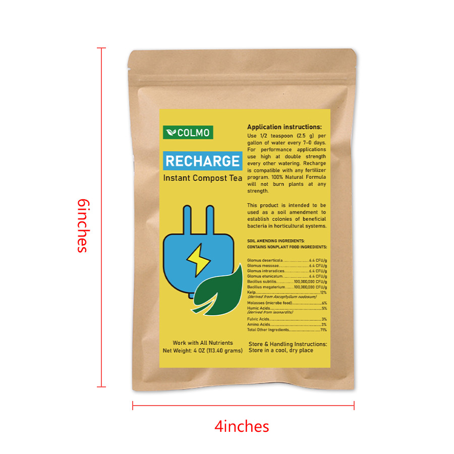 Recharge - Soil Microbe Superpack Natural Plant Growth Stimulant-4OZ gallery