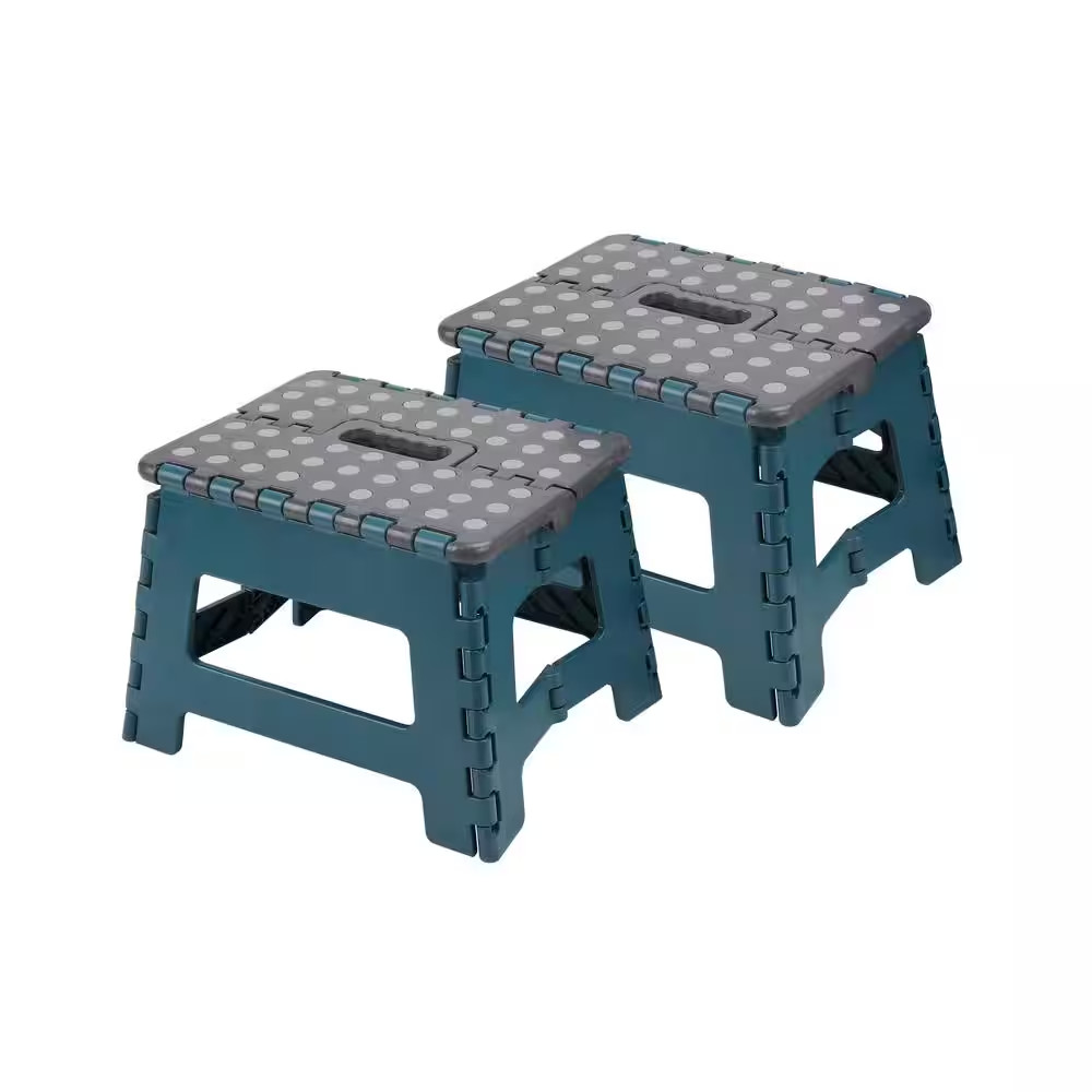 8.5 In. Folding Step Stools (2 Pack)