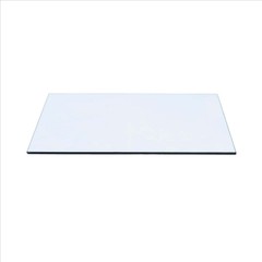 19″ x 26″ Rectangle Tempered Glass Table Top 3/8″ Thick Flat Polish Edge and