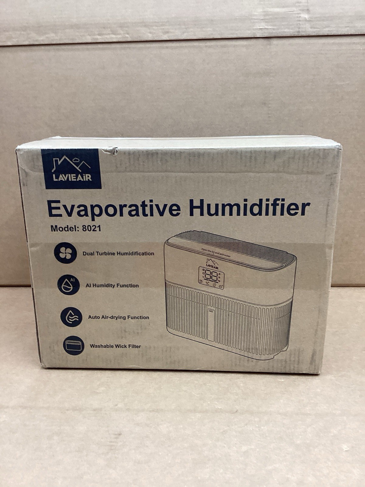 LAVIERAIR MODEL 8021 Smart Evaporative Humidifiers, up to 300 ft² 5L Tank NEW gallery