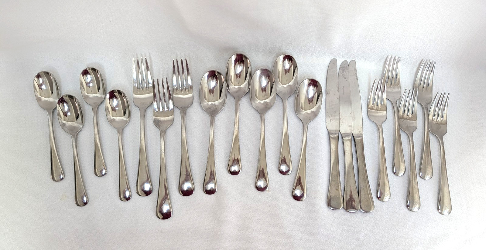 20 Oneida Sant Andrea Mixed Set Flatware Stainless 18/10 gallery