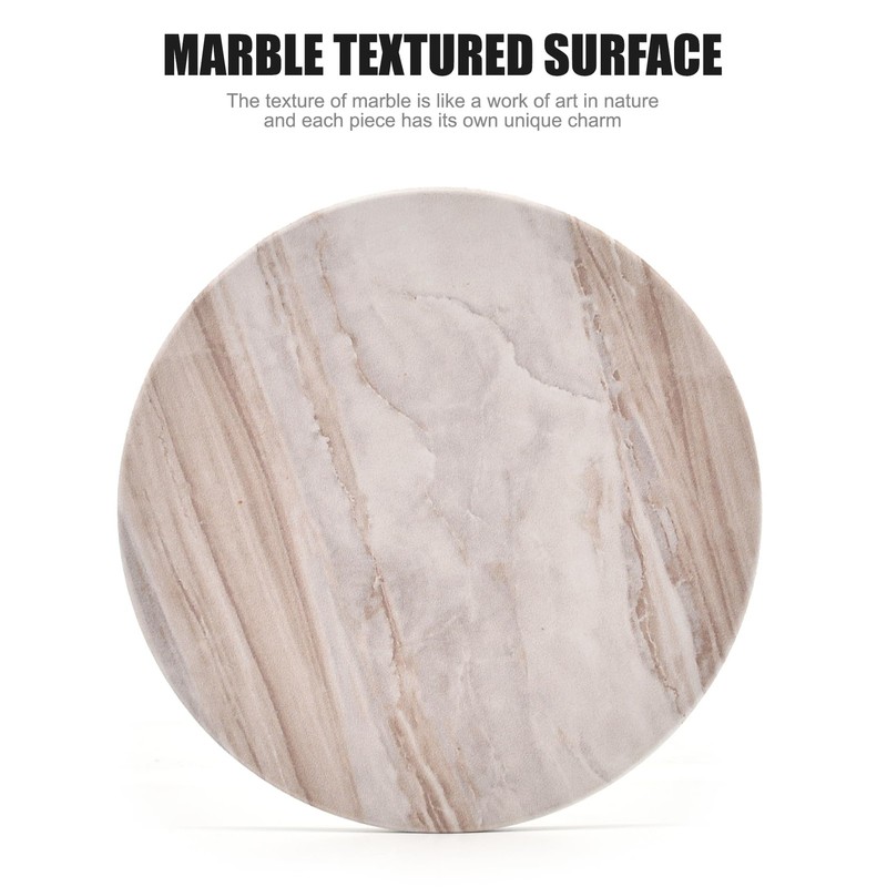 6Pcs Drink Coasters with Holder, Marble Style Ceramic Drink Coaster, Absorbent C gallery