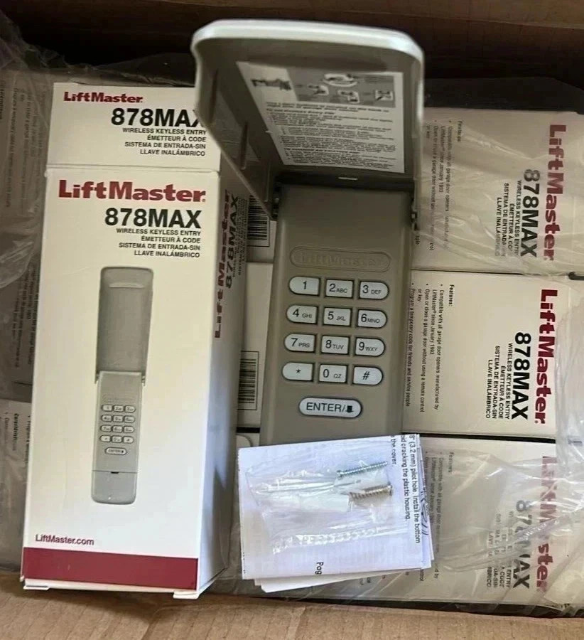 LiftMaster 878MAX Wireless Keyless Entry Garage Door Keypad Security+ 2.0 gallery