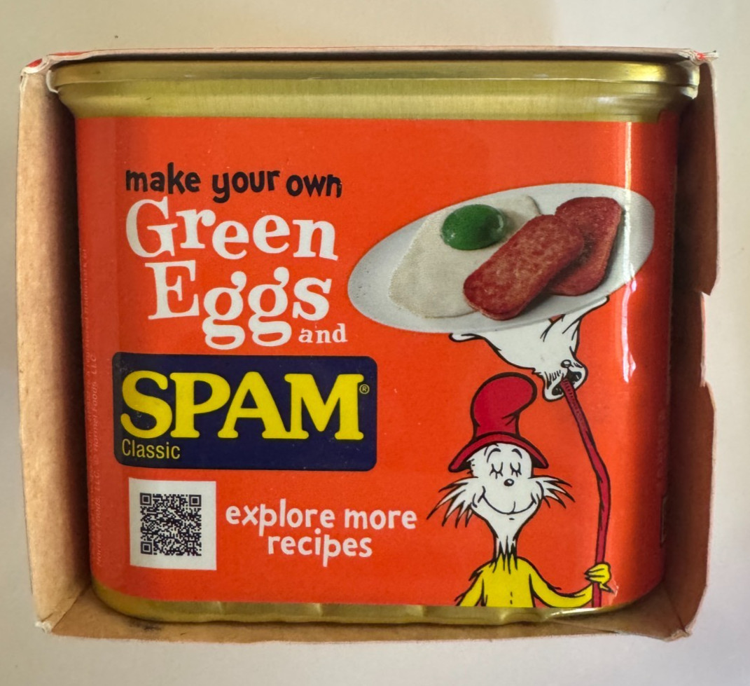 Green Eggs & Ham SPAM Limited Edition (Two 12oz Cans) (6/2028) FREE SHIPPING! gallery