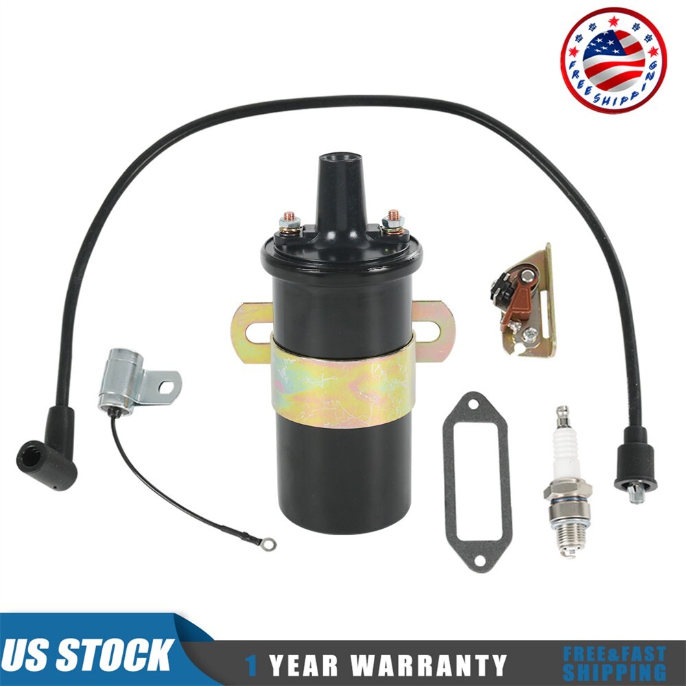 Coil,Condenser, OEM Points, Spark Plug Wire For Kohler K241 K301 K141 K161 K181