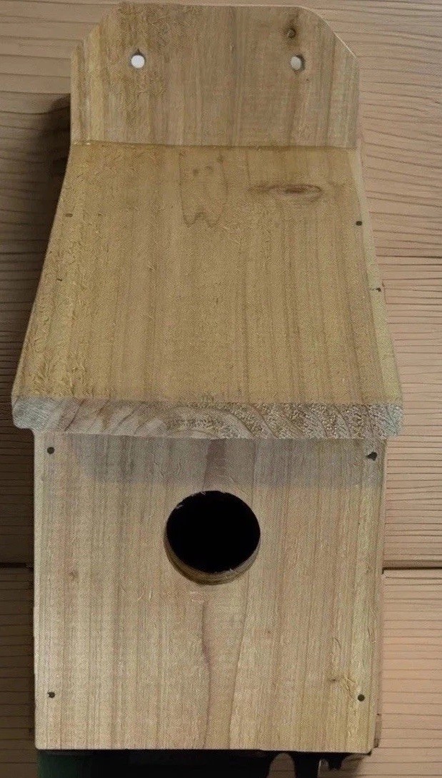 Rustic Small Wood Birdhouse For Unique Decor For Wrens & Other Small Birds gallery