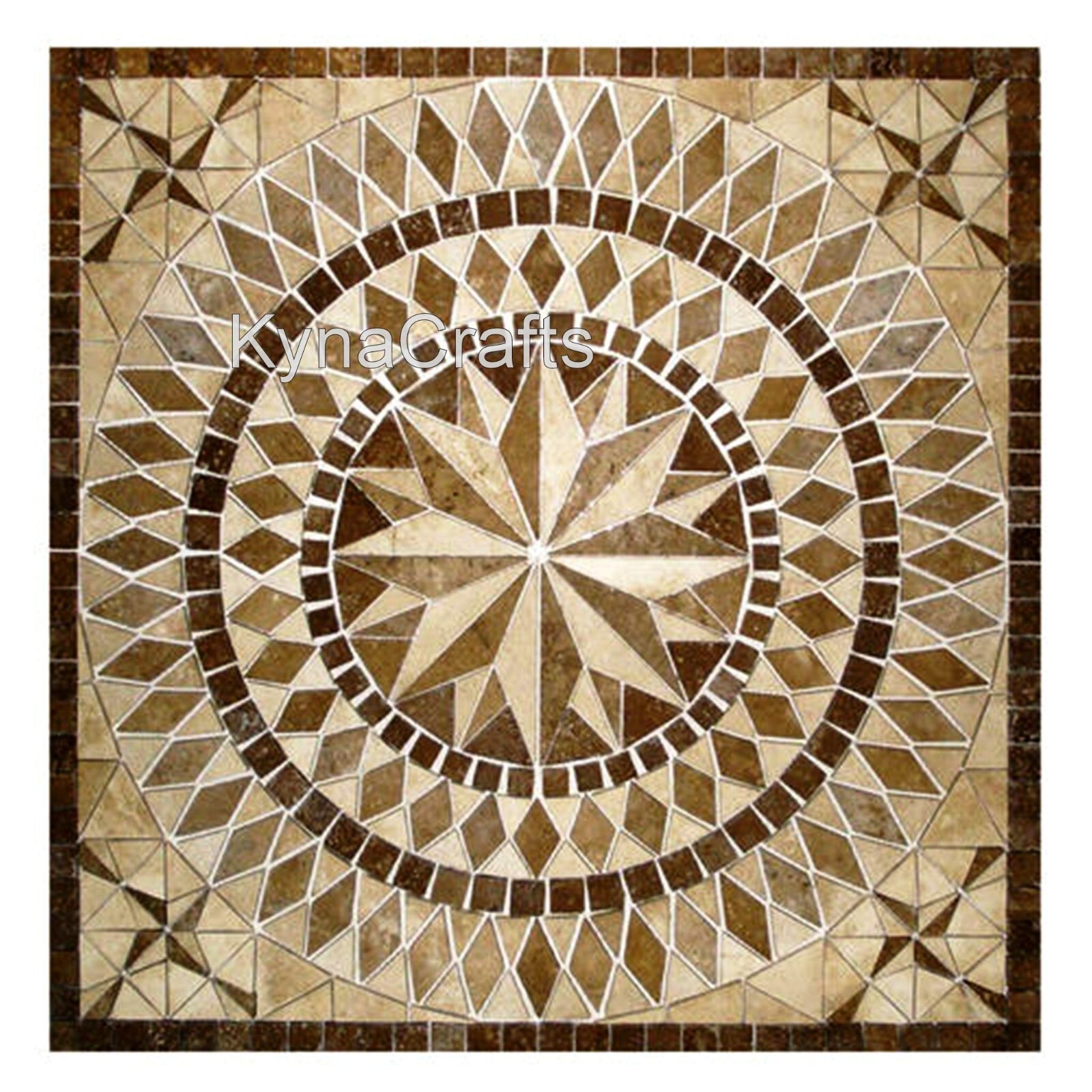 Minimal Marble Entryway Table Top Stone Inlay Work Coffee Table for Home Decor gallery