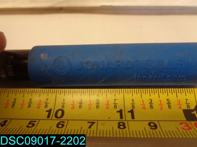 Jonard Tools Twaf-71630 Torque Wrench,Full Head,7/16,30 In-Lb gallery