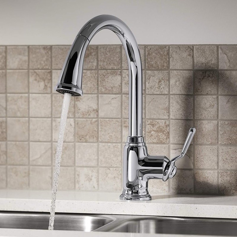 Sterling Kohler 24272-CP Ludington Pull-Down Kitchen Sink Faucet Polished Chrome gallery